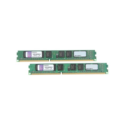 Память DDR3 8Gb 1333MHz Kingston KVR13N9S8HK2/8 RTL PC3-10600 CL9 DIMM SR x8 Kit of 2 1.5В