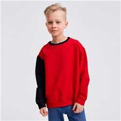 Джемпер для мальчика MINAKU: Casual Collection KIDS цвет красный, рост 104