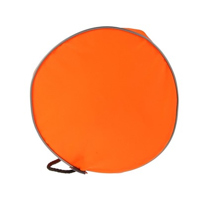 Мешок для обуви и мячей «Стандарт», круглое дно, 360х220 мм, оранжевый