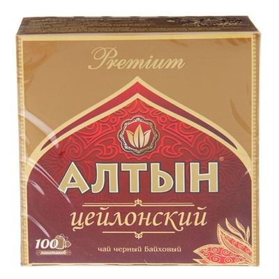 Чай чёрный «Алтын», Premium Цейлонский 100 п. x 2 г