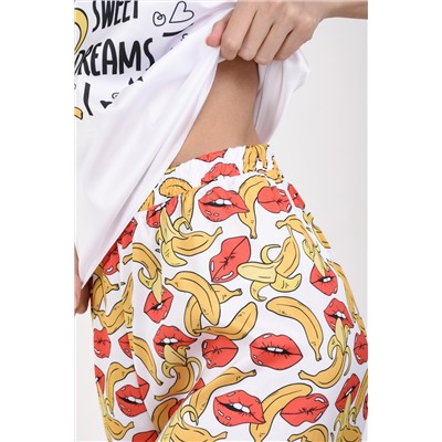 Женская пижама с брюками Hot Story Banana
