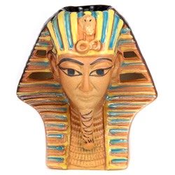 ARL001 Аромалампа Фараон 13х11,5х9см, керамика, ручная роспись