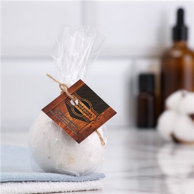 Бомбочка для ванны из гималайской соли "Добропаровъ" с эфирным маслом эвкалипт,140гр