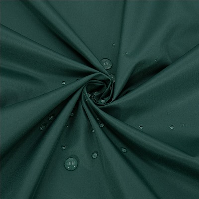 Ткань на отрез дюспо 240Т покрытие Milky 80 г/м2 цвет темно-зеленый