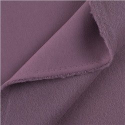 Ткань на отрез футер 3-х нитка компакт пенье начес цвет темно-лиловый