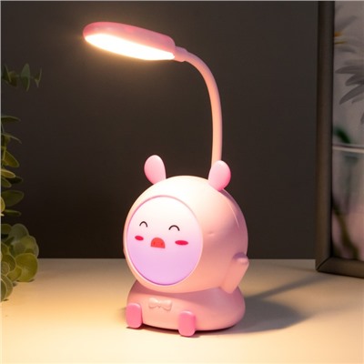Настольная лампа "Ушастик" LED 1,2 Вт USB 9х9х20 см МИКС