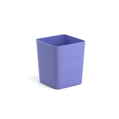 Стакан для пишущих принадлежностей ErichKrause Base 7,5 х 9 х 7,5 см, пастельный фиолетовый