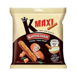 «Кириешки Maxi», сухарики со вкусом роллов «Сяке маки» и с соусом со вкусом васаби «Heinz, 75 гр. KDV
