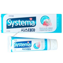 Лечебно-профилактическая зубная паста Ледяная Мята Systema Ice Mint Alpha CJ Lion, Корея, 120 г