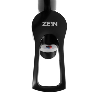 Смеситель для кухни ZEIN ZC2036, излив "Утка", картридж керамика 40 мм, черный/хром
