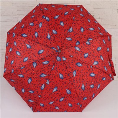 Зонт автоматический «Опавший лепесток», 3 сложения, 8 спиц, R = 48 см, цвет МИКС