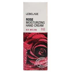 Увлажняющий крем для рук с экстрактом розы Lebelage, Корея, 100 мл Акция