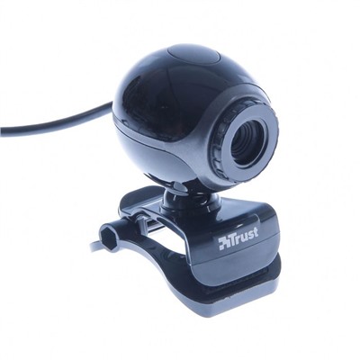 Веб-камера Trust Exis (17028) Chatpack Black, 0.3 МП, 640x480, черная