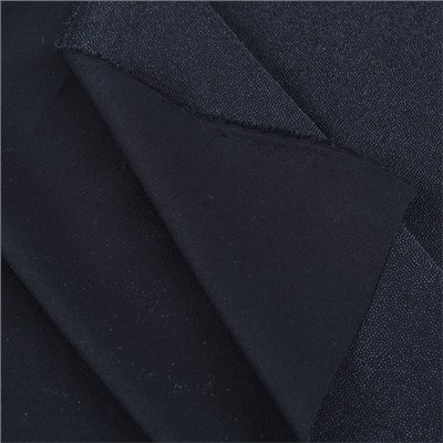 Ткань на отрез дублерин 150 см 50 гр/м2 цвет черный