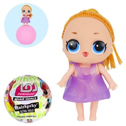 Игрушка-сюрприз шар с куколкой