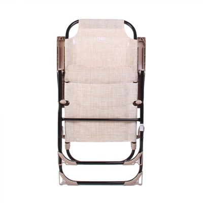 Кресло-шезлонг складное 2, сетка, размер 750x590x1090мм, цвет песочный  К2