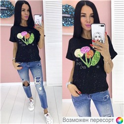 Футболка женская (one size 46-52) арт. 880239