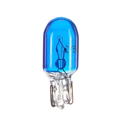 Галогенная лампа Cartage BLUE T10 W5W, 5 Вт, 12 В, набор 2 шт