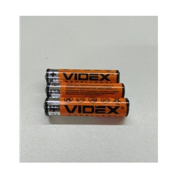 Батарейка VIDEX ААА мизинчиковая