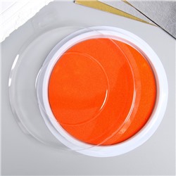 Штемпельная подушка "Оранжевый" 1х16х16 см (для отпечатков рук)