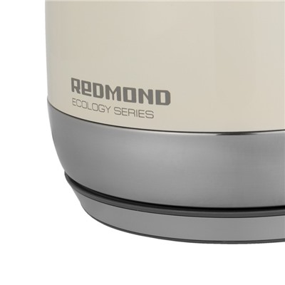Чайник электрический REDMOND RK-M179, нерж. сталь, 1.7 л, 2100 Вт, бежевый