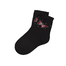 Черные носки для девочки 32596-ПЧ18