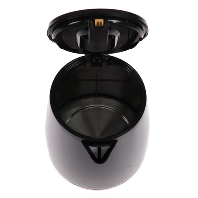 Чайник электрический ENERGY E-235, пластик, 1.7 л, 2200 Вт, чёрный