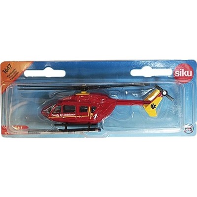 Вертолет Siku, красно-желтый