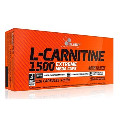 Жиросжигатель Карнитин L-Carnitine 1500 Olimp 120 капс.