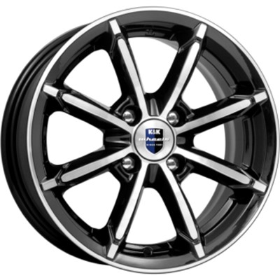 Диск литой K&K Sportline (КС603-00) 6x14 4x98 ET30 d58.5 алмаз чёрный Арт.13597