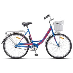 Велосипед 26" Stels Navigator-245, Z010, цвет синий/красный, размер рамы 19"