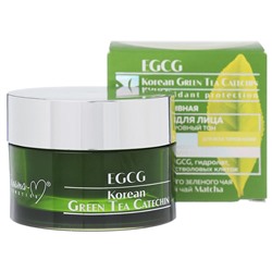 EGCG Korean Green Tea Catechin. Интенсивная маска для лица "Сияние+ровный тон", 50г