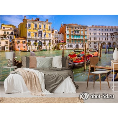 3D Фотообои «Яркий полдень в Венеции»