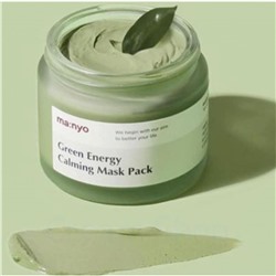 Ma:nyo Успокаивающая глиняная маска для лица с зеленым чаем GREEN ENERGY CALMING MASK PACK,75мл