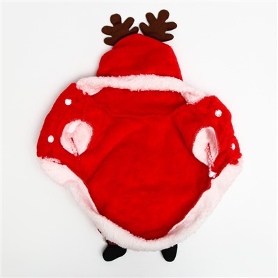 Куртка на кнопочках с меховой отделкой Santa, XS (ДС 33, ОШ 30, ОГ 40 см)