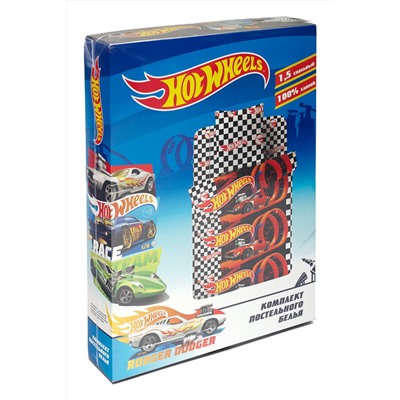 Постельное белье Павлинка Hot wheels трек