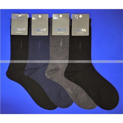 LIMAX носки мужские шерсть гладкие 12 пар