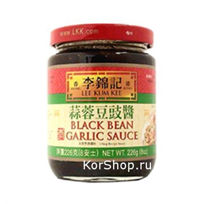 Чесночный соус с черными бобами "Black bean garlic" Lee Kum Kee, Китай, 368 г Акция