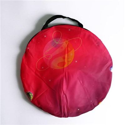 Детская игровая палатка «Космос» 110×110×125 см, бордовый
