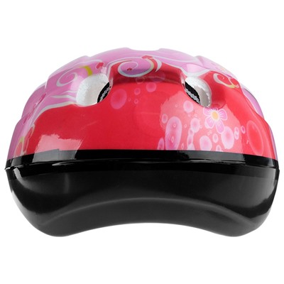 Шлем защитный детский OT-501, размер S, 52-54 см, цвет розовый