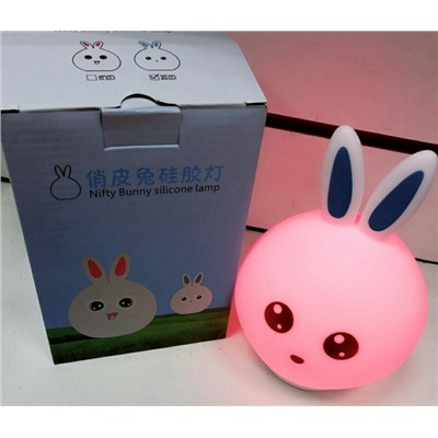 Ночник-лампа Nifty Bunny silicone lamp_Новая цена
