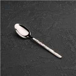Ложка чайная Magistro «Лин», h=12,2 см, цвет серебряный