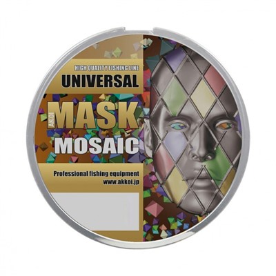 Леска Akkoi Mask Universal 0,443мм 150м прозрачная MUN150/0.443