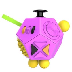 Fidget Cube с цветными шариками С