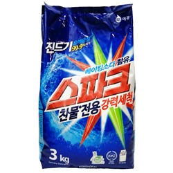 Концентрированный стиральный порошок Спарк м/у, Корея, 3 кг