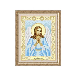 Схема для вышивки бисером «Святой Ангел хранитель»