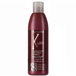 Реструктуризирующий шампунь для волос с кератином K.Liss Farmavita 250 мл