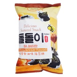Морская капуста в кляре со вкусом меда Doldori, Корея, 30 г