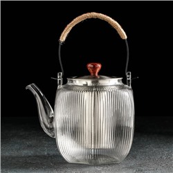 Чайник заварочный «Мулан», 1 л, с металлическим ситом