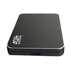 Внешний корпус для HDD AgeStar 31UB2A18 SATA алюминий черный 2.5"